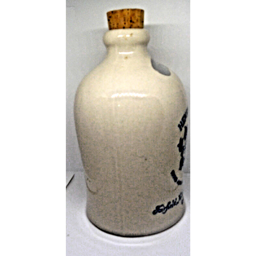 Henry McKenna Kentucky Sour Mash Bourbon Whisky Jug Crock 4/5 Quart Empty Vtg - Picture 3 of 6